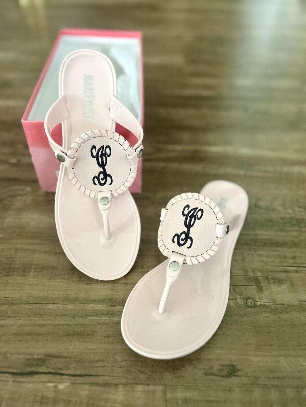 Marley Lilly Pale Pink Sandals New W/Box Size 6 Women’s